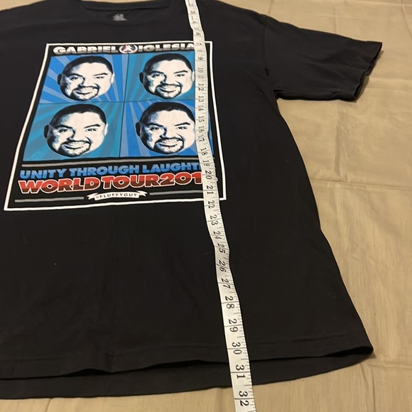 GABRIEL IGLESIAS  “FLUFFY “ 2014  tour T shirt size LARGE - Picture 9 of 10